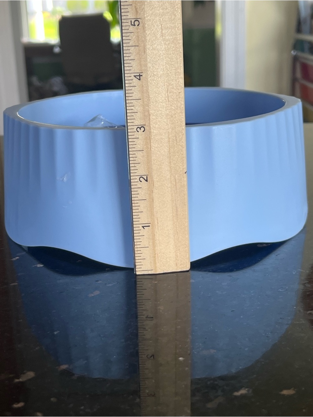 2-in-1 Slow Feed Dog/Pet Bowl 1.5 cup in blue, pink or peach - Picture 5 of 5